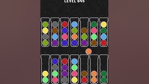 【Ball Sort Puzzle】Level.645