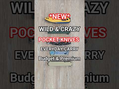 5 CRAZY & EXCITING EDC KNIVES