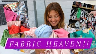 Fabric shopping in London! Rainbow Fabrics, the New Craft house \& Dalston Mill Sewing