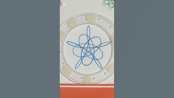 Satisfying Spirograph! Get yours here: https://amzn.to/40AJ4ob #art #satisfying #spirograph #viral