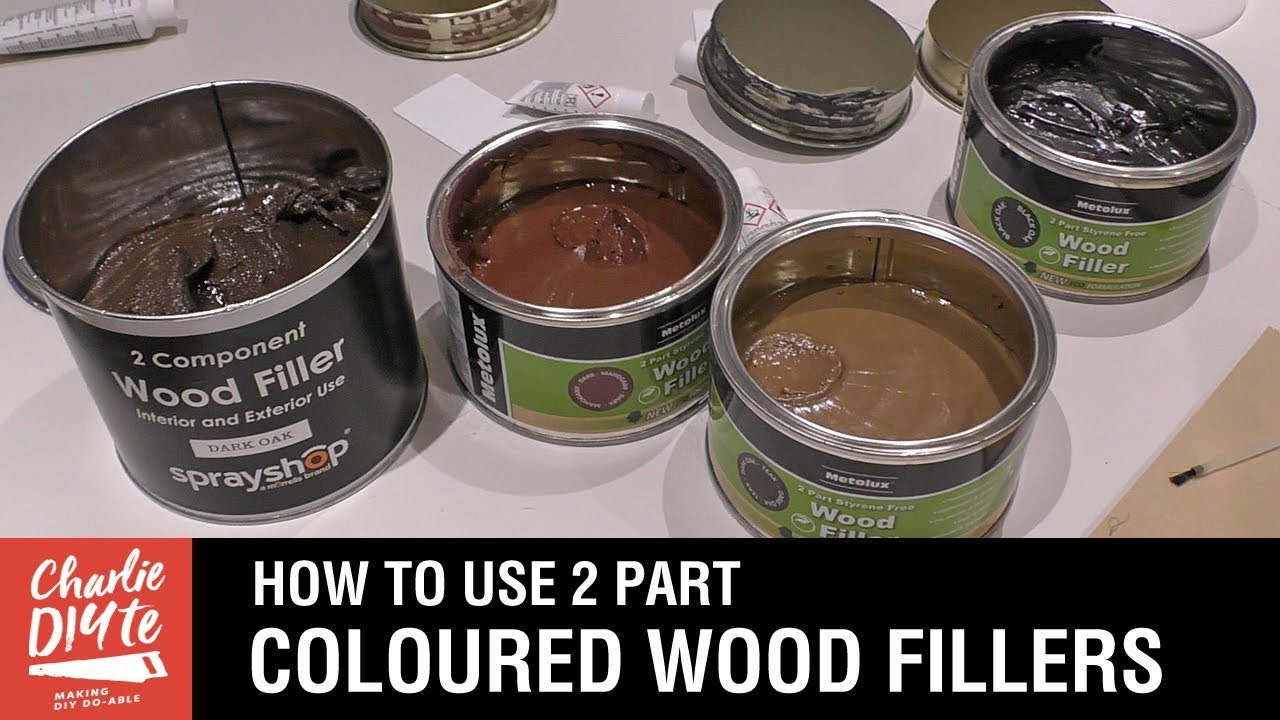 Wood Filler Colour Chart