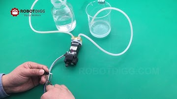 RobotDigg nema11 stepper motorized peristaltic pump