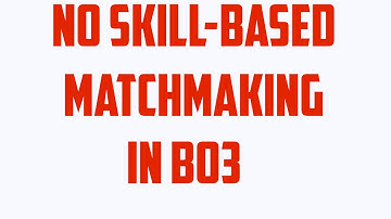 NO Skill-Based Matchmaking In Black Ops 3! | Black Ops 3 Dedicated Servers?! | SBMM
