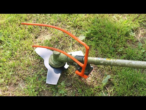 видео: Насадка для кошения высокой травы (вскоре появится в магазинах с инструментом)