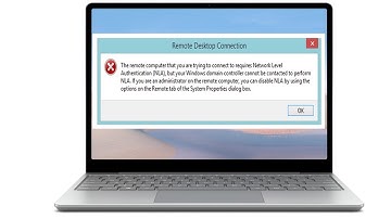 Fix Remote Computer Requires Network Level Authentication