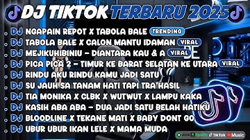 DJ TIKTOK TERBARU 2025🎵DJ NGAPAIN REPOT X TABOLA BALE🎵DJ TABOLA BALE X CALON MANTU IDAMAN FULL ALBUM