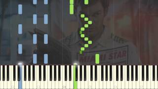 Video thumbnail of "Dexter Theme - Easy Piano Tutorial Synthesia"