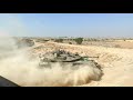 טנק מרכבה סימן 4 נוסע בחול