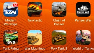 Modern Warships,Tanktastic 3d Tanks,Panzer War,Clash Of Panzer,WOT Blitz,War Machines,Poly Tank 2 screenshot 4