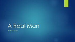 Mickey Strong - A Real Man (Father's Day Sermon)