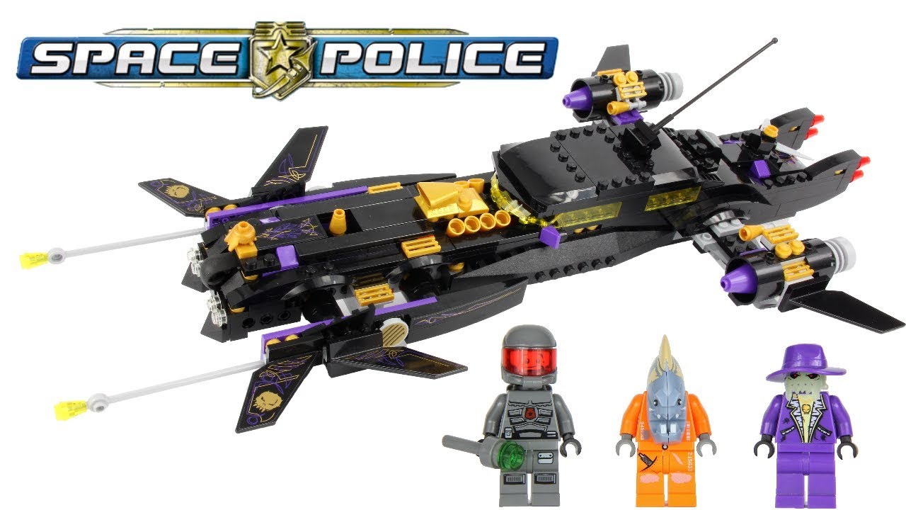 LEGO Space Police Lunar Limo (2010) - Build Review! YouTube