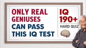 IF YOU CAN GET 2 OUT OF 20! YOUR BRAIN IS HIGHLY POWERFUL!  Extreme General Knowledge Quiz