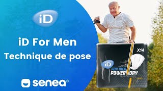 ONTEX ID For Men - Technique de pose