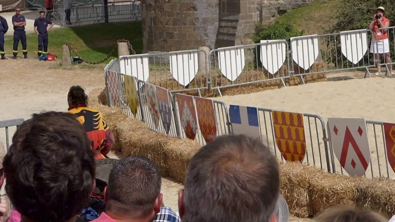 2016 Dinan (France) Medieval Festival Jousting Tournament