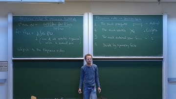 Quantum field theory, Lecture 11