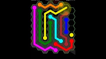 Flow Free Hexes   8x8 Mania   Level 104