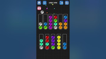 Ball Sort Puzzle by Guru Game: Levels 12751, 12752, 12753, 12754, 12755