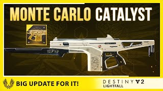The Monte Carlo Catalyst Is A MONSTER With Cool Interactions!!