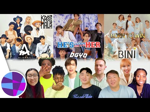 Foreign K-pop Fans React to ALAMAT, BGYO, BINI #PPOP (First Time!) | EL's Planet
