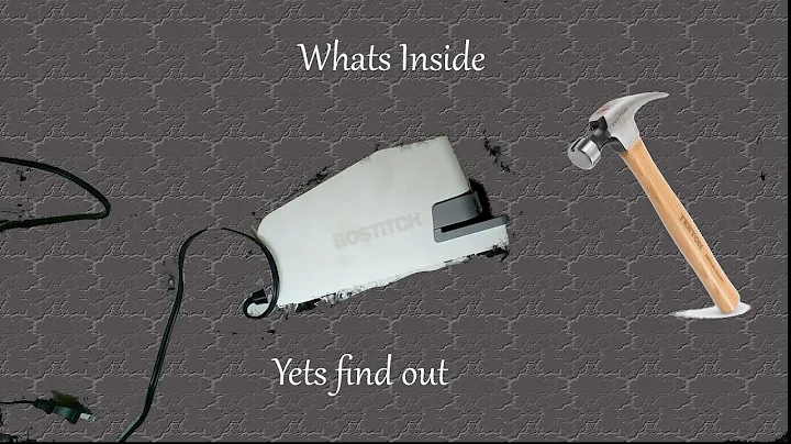 What's inside... this bostitch automatic stapler