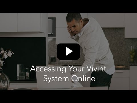 Accessing your Vivint system online