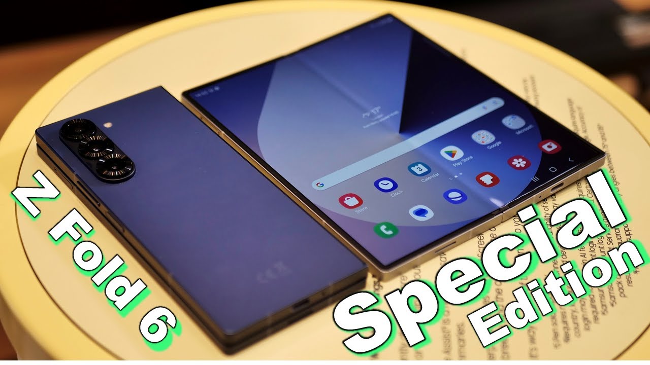 スマートフォン本体 Galaxy Z Fold Special Edition 薄さ10.6mm、フォルダブルスマホの未来が見える一台「Galaxy Z