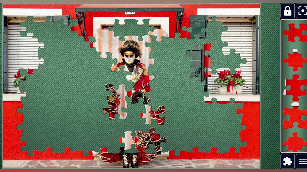 Italian Traditional dress//jigsaw puzzles craft 🧩//Amazing puzzles Art 🧩//puzzles collection 🧩//