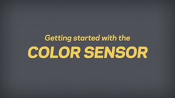 Getting started with the Color Sensor