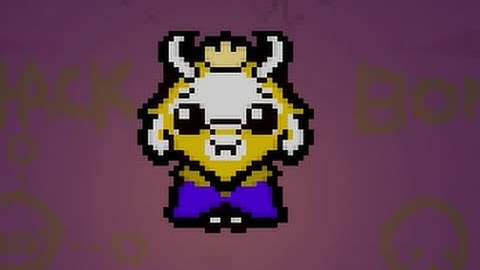 Afterbirth Mods - Binding of Undertale - Asgore
