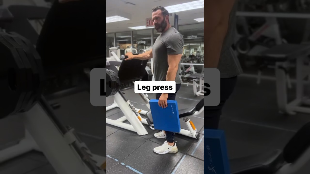Leg press demonstration