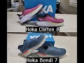 Hoka Bondi 7 and Hoka Clifton 8  Comparison