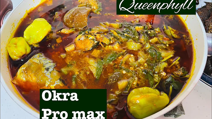 IF YOU TRY THIS OKRA PRO MAX STEW/Banku. YOU’LL STOP ✋ EATING ANY OTHER STEW.