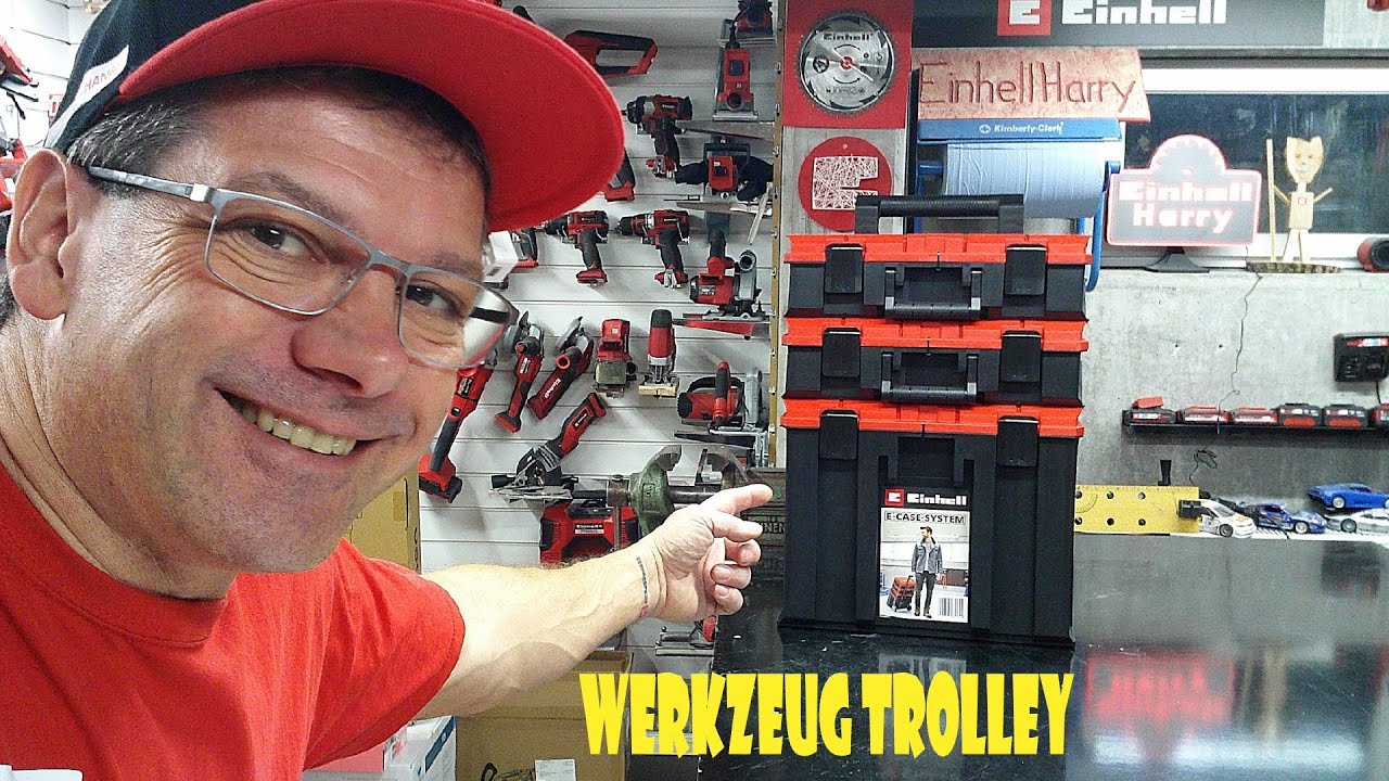 Einhell E-Case Tower Werkzeug Trolley @EinhellHarry @einhell - YouTube
