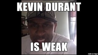 Stephen A calls Kevin Durant weak (Raving Rant)