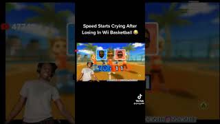 Speed Starts Crying After Losing In Wii Basketball