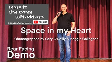 FREESTYLE / REAR FACING DEMO IMPROVER LINE DANCE - Space in my Heart