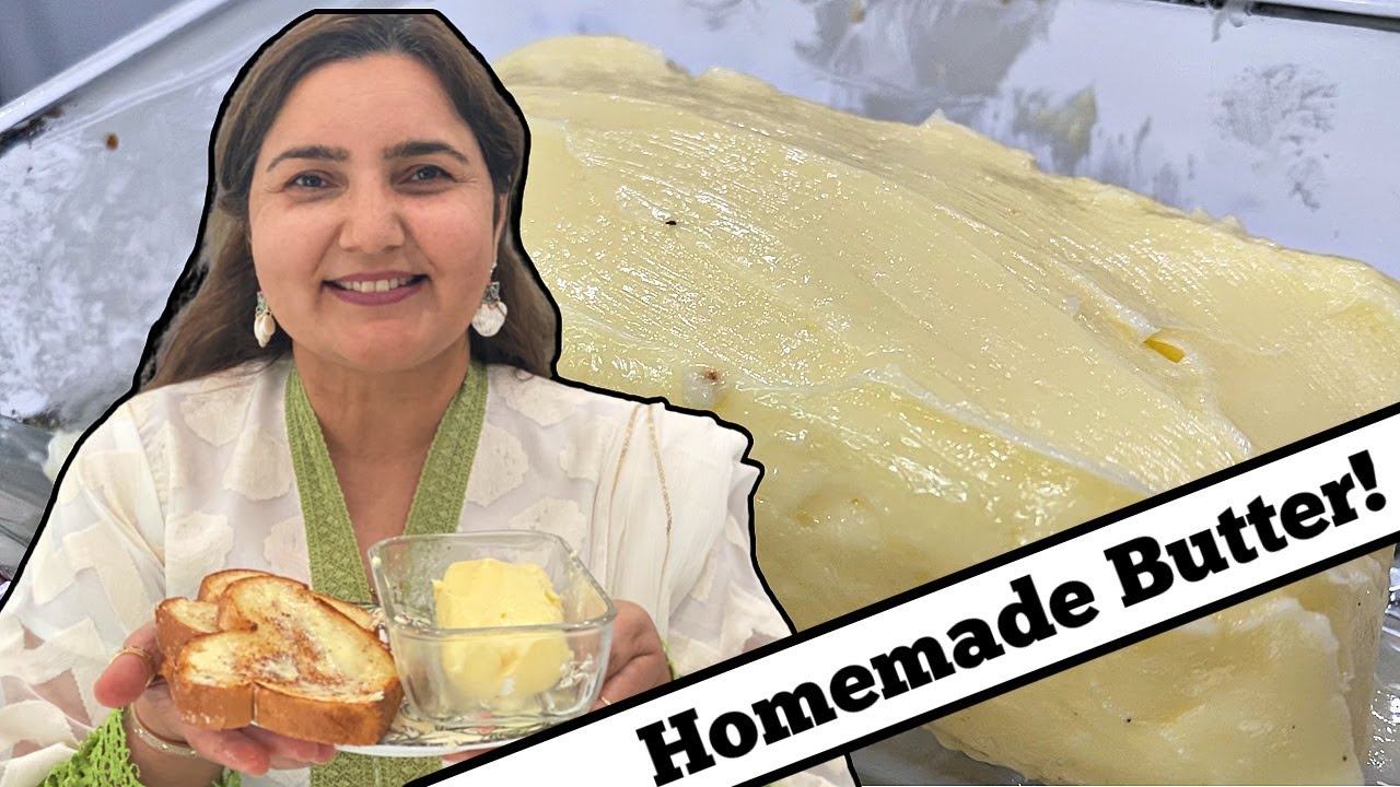 Homemade Butter! *URDU/HINDI* YouTube