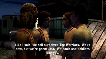 The Warriors "Video Game" (PSP) "Flashback" Mission Cutscenes 1080p HD
