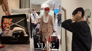 또 한국🇰🇷향수병 올 일 없는 외항사 승무원 vlog | 피부과-치과-올리브영-마트-최애카페 찍고 다시 두바이로 ! ✈️