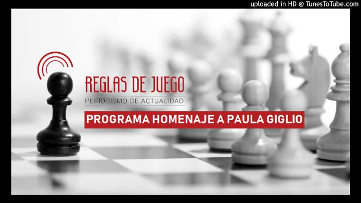 Programa HOMENAJE a PAULA GIGLIO