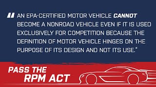 Support the RPM Act!