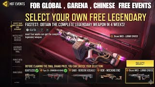 How To Unlock Permanent Free Legendary For Global Garena Chinese Cod mobile Players || Codm Season 6 screenshot 3