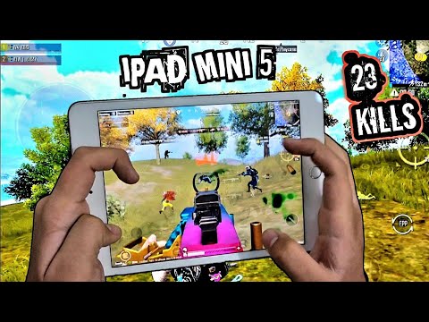 IPAD MINI 5 HANDCAM | BEST 4-FINGERS CLAW + GYRO | PUBG MOBILE