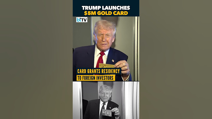 Donald Trump Unveils The First Look Of $5 Million 'Gold Card': A New Path To Green Card?