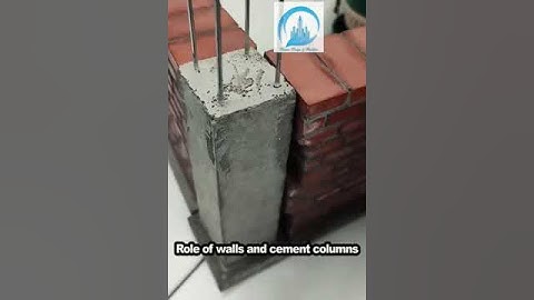 Connection between wall and RCC column