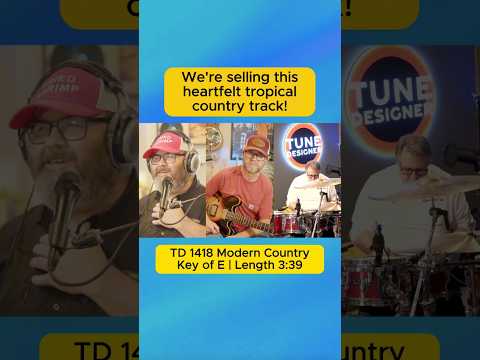 TD 1418 Modern Country Key of E. Become the sole owner of this track!