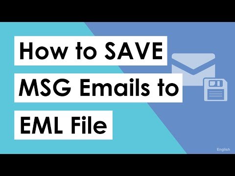 How to Save MSG to EML ? | Save MSG Files to EML Format in Bulk