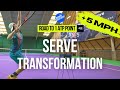 My 1 Week Serve Transformation ! | Road To 1 ATP Point - EP 7