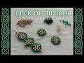 LUCK of the IRISH ☘️ Beaded Celtic Knot component for earrings, bracelet or necklace