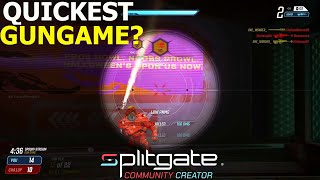 Fastest gun game on spooky stadium